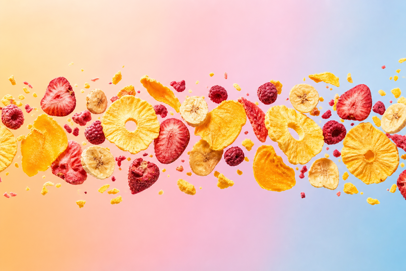 Сублімовані фрукти WowFruit — хрусткий перекус без цукру, доставка по Україні